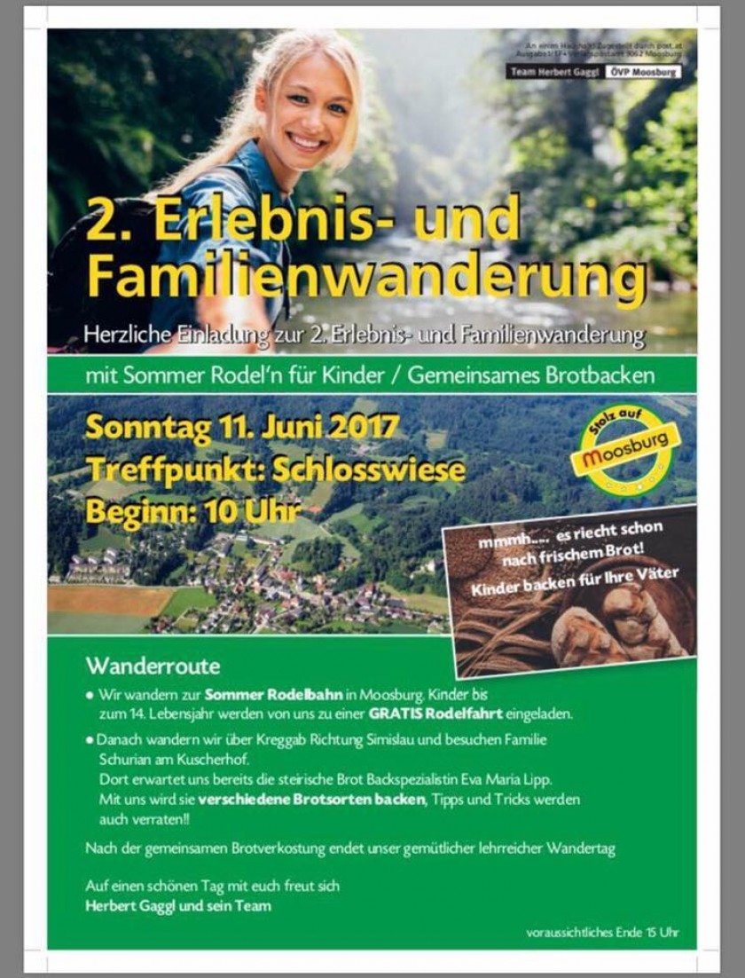 2. Erlebnis- und Familienwanderung